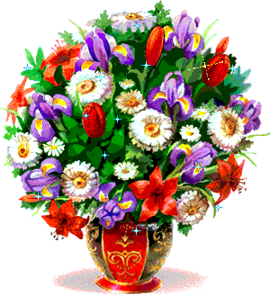 a colourful bouquet of flowers